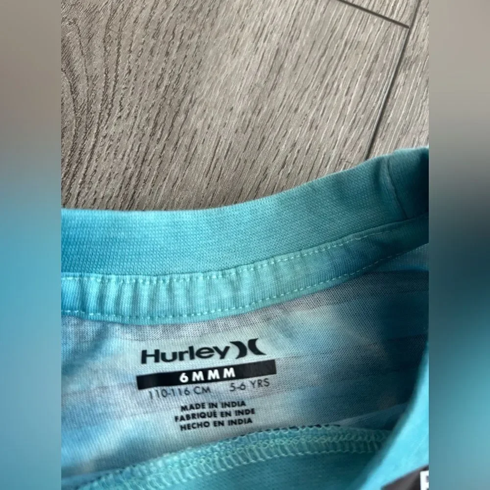 Hurley Kids Blue Striped T-Shirt